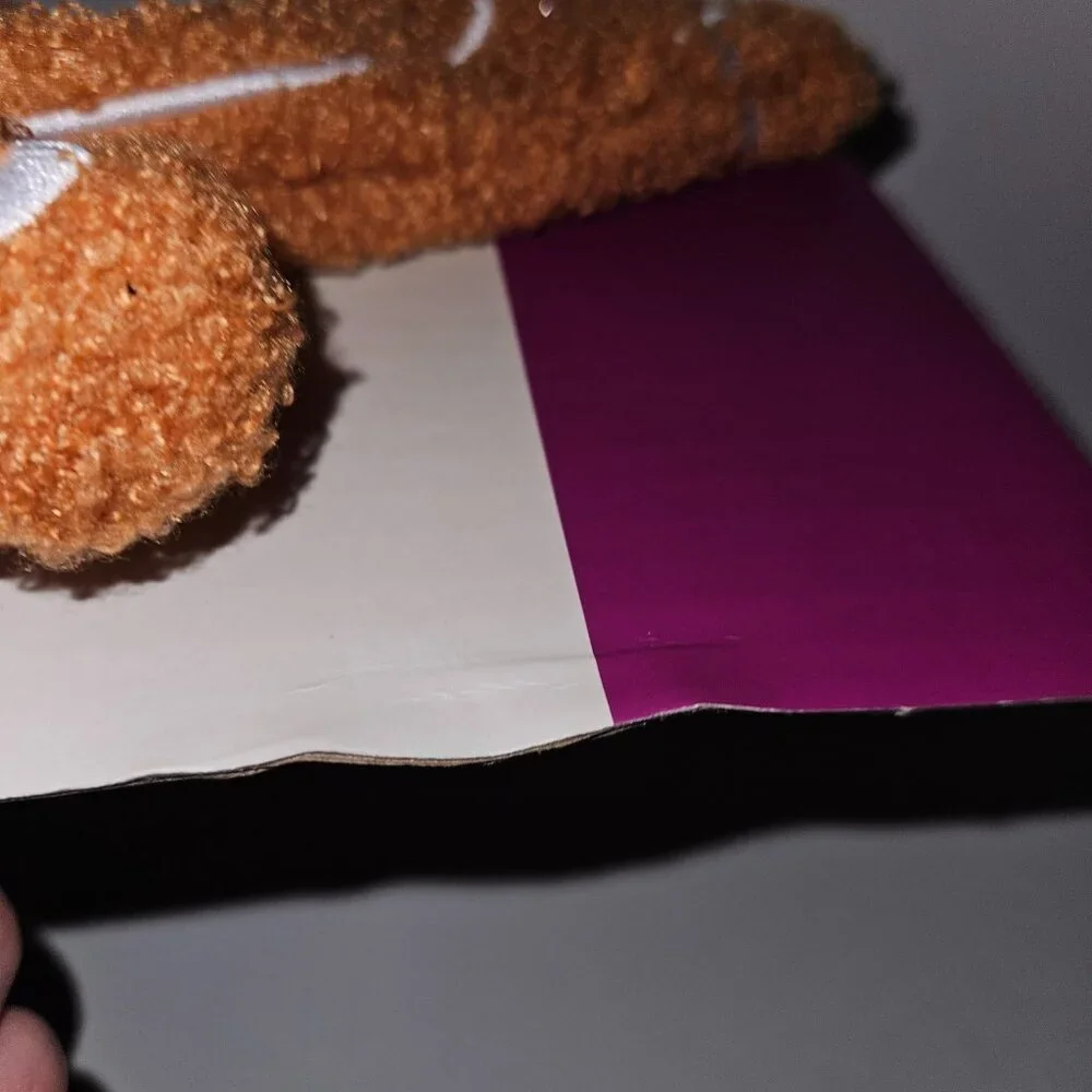 NEW Parent's Choice Gingerbread Man Plush Lovey Baby Toy Crinkle Christmas